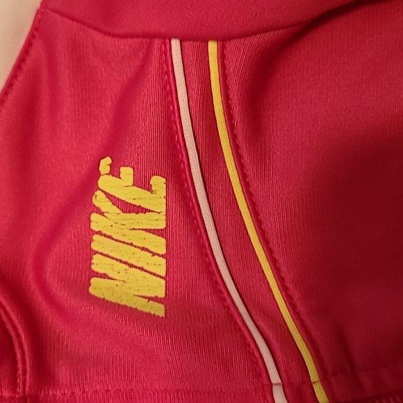 Nike bright pink zip up sweater and matching sweatpants/joggers - Picture 4 of 5
